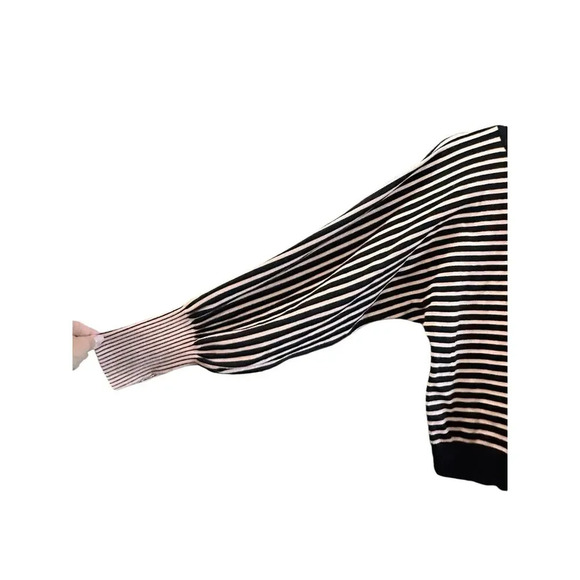 NWT Lelis Collection Striped Knit Casual Sweater Size Small - Picture 6 of 10